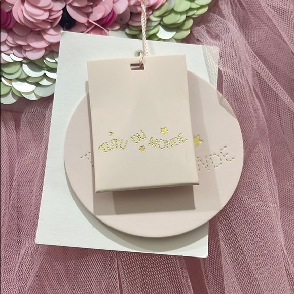 Tutu Du Monde Blush Sequin Dress Watermelon design it’s perfect! BNWT size 8-9 - Picture 3 of 6